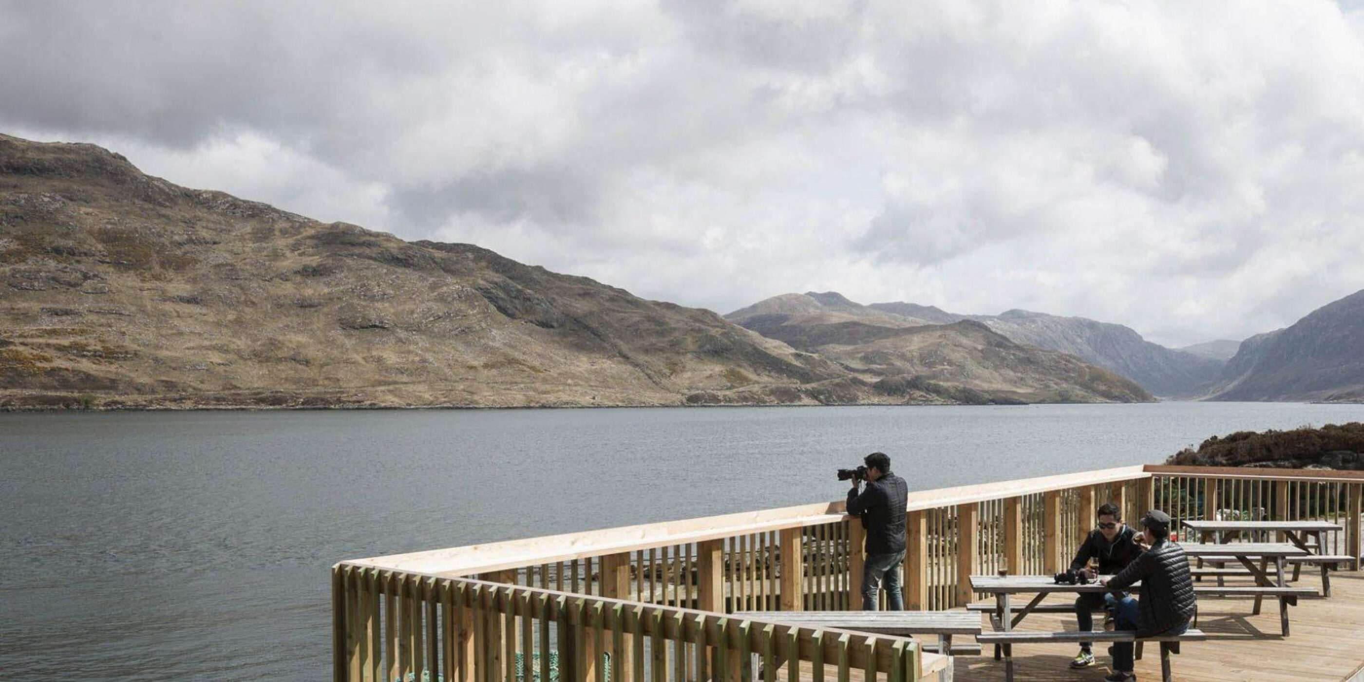 Kylesku Hotel Helen Lucas Architects Photograph by Angus Bremner