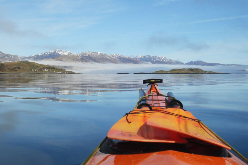 Kayaking banner