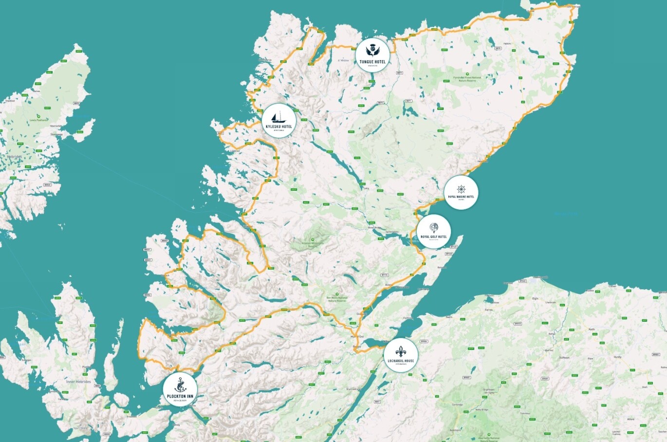 View our hotel locations